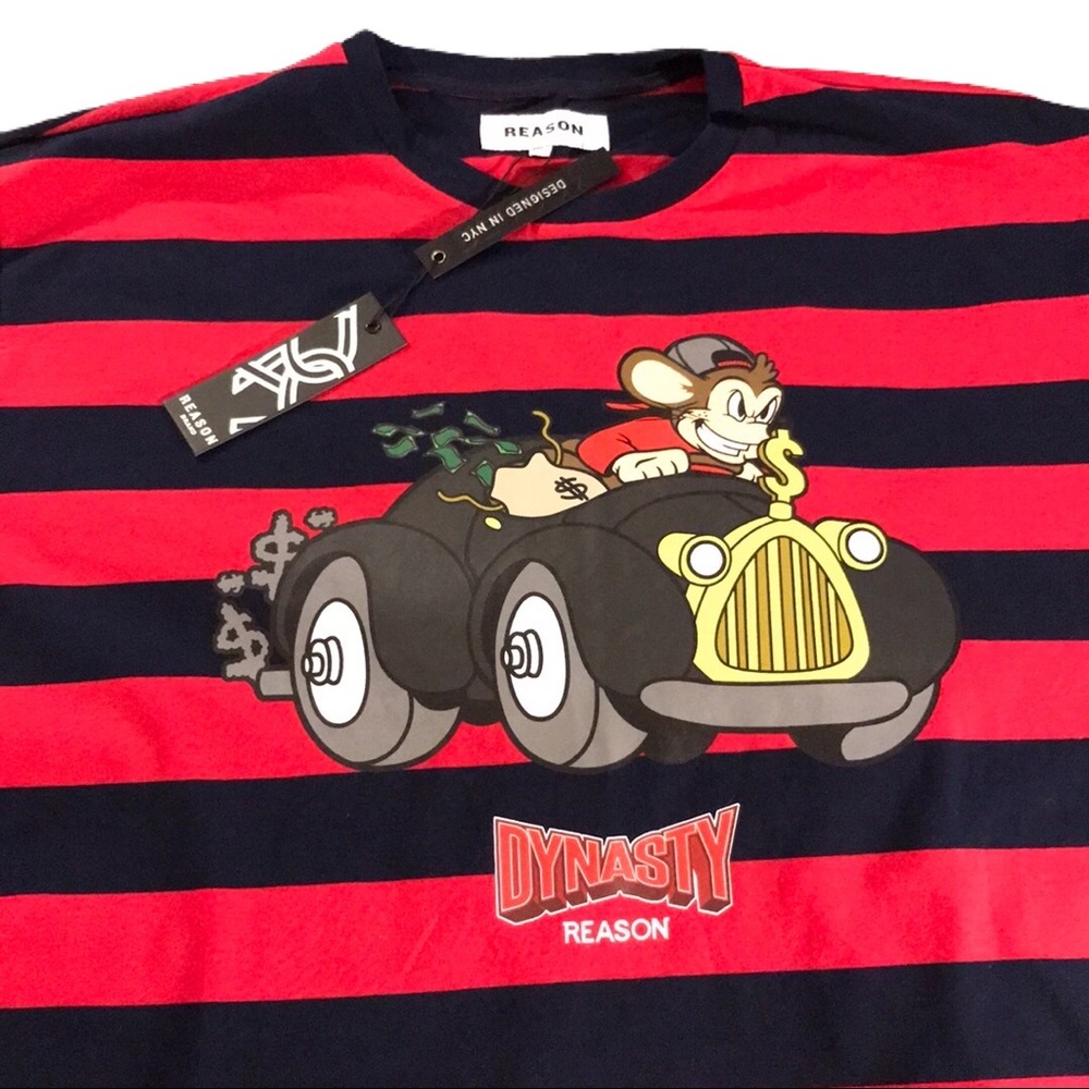 Reason Clothing Money Mouse Graphic Tee - Picture 3 of 5